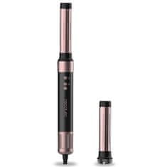 Cecotec Kulmofén na vlasy , 0244 Bamba CeramicCare 2in1 AirGlam BK, horkovzdušný, systém Coanda, 3 teploty, 2 rychlosti, 1400 W