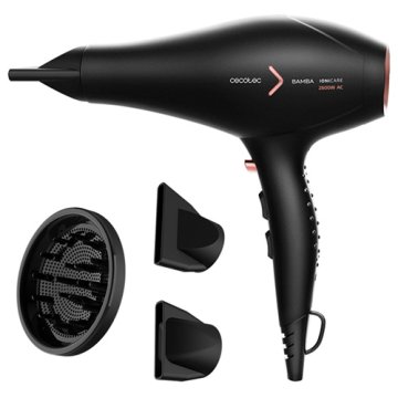 Cecotec Fén na vlasy , 4205, Bamba IoniCare 5350 Fire, AC motor, ionizátor, studený vzduch, nástavce, 2600 W
