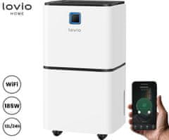 Manta Lovio SmartDry razvlažilec zraka, 2 l, WiFi, aplikacija, ionizacija (LVDE12Y1) - odprta embalaža