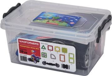 Magformers Transform Wow škatla 19 kosov