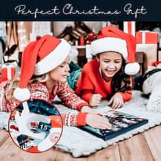 VIVVA® Adventni koledar, Set za izdelavo zapestnic, Božični adventni koledar ADVENTBRACE + Okenske nalepke - snežinke SNOWFLAKE | ADVENTSNOW