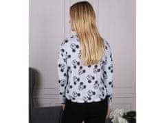 Disney DISNEY Mickey Mouse Modra bluza z dolgimi rokavi, ženska XXS
