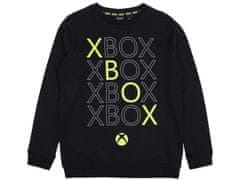XBOX Črna, mladinska majica z dolgimi rokavi Xbox 7-8 lat 128 cm