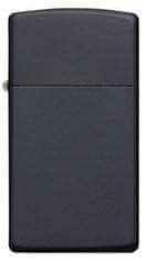 Zippo vžigalnik 1618 Slim Black Matte