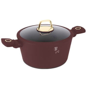 shumee LONEC IZ TITANA S POKROVOM 24cm BERLINGER HAUS BH-8041 LEONARDO