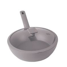 shumee WOK IZ TITANA S POKROVOM 28cm BERLINGER HAUS BH-8094 TAUPE