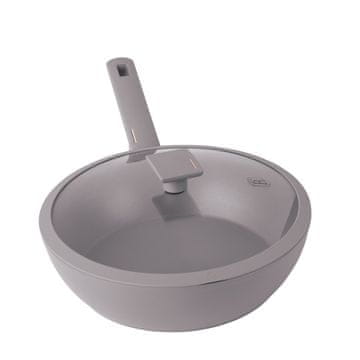 shumee WOK IZ TITANA S POKROVOM 28cm BERLINGER HAUS BH-8094 TAUPE