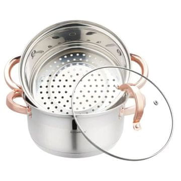 shumee PARNI LONEC KLAUSBERG, 3 ELEMENT. 20cm KB-7728 ROŽNATO ZLATO