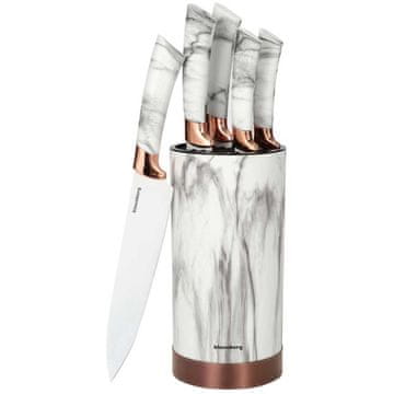 shumee SET 5 KUHINJSKIH NOŽEV V STOJALU KLAUSBERG KB-7800