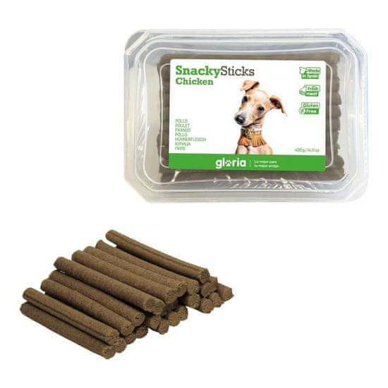 GLORIA Prigrizek za pse Gloria Snackys Sticks Piščanec Palice (800 g) (800 g)