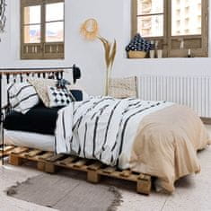 Happy Friday Prevleka za odejo HappyFriday Blanc Blush sand Pisana 260 x 220 cm