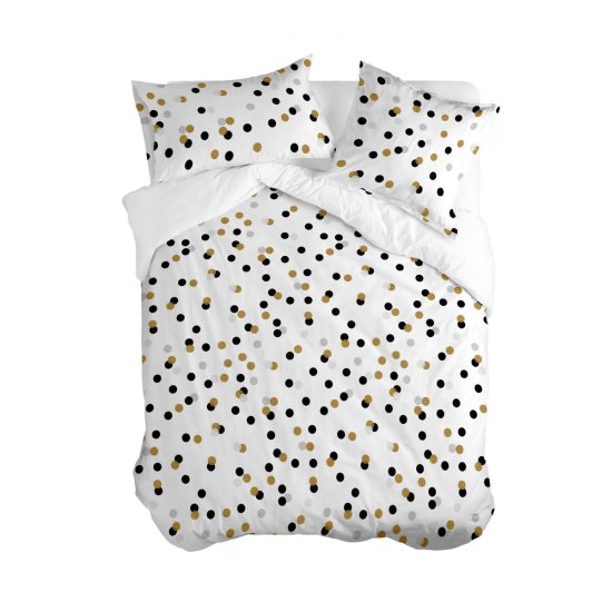 Happy Friday Prevleka za odejo HappyFriday Blanc Golden dots Pisana 180 x 220 cm