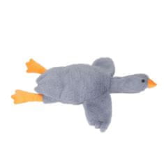 Aga4Kids Plišasta blazina Gos Siva 50 cm