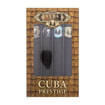 Cuba Prestige Set toaletna voda 35 ml + toaletna voda Prestige Black 35 ml + toaletna voda Prestige Platinum 35 ml + toaletna voda Prestige Legacy 35 ml za moške