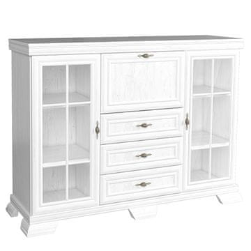 KONDELA Rustikalna barska omarica Kora KK6 New - sosna andersen