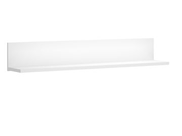 KONDELA Polica Erodin 130 - bela