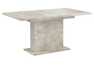 KONDELA Bob 160/200 zložljiva jedilna miza