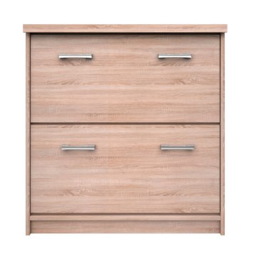 KONDELA Omarica za čevlje (omara za čevlje) Topty Tip 25 2K - sonoma hrast