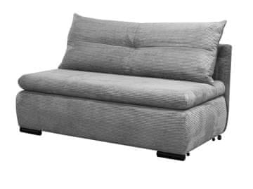 KONDELA Kenija 2R zložljiv stol s prostorom za shranjevanje