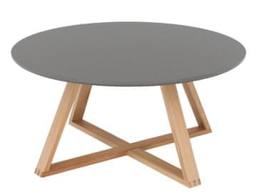 KONDELA Infero okrogla klubska mizica