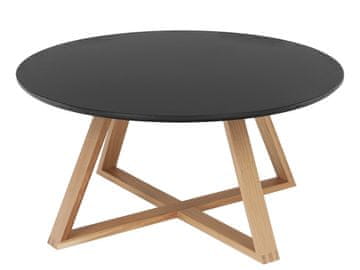 KONDELA Infero okrogla klubska mizica