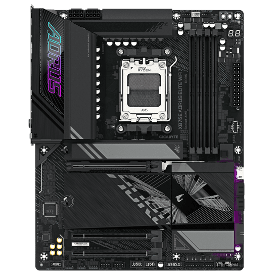 Gigabyte X870E Aorus Elite osnovna plošča, 4xDDR5, 4xM.2, 4xSATA (X870E A ELITE WIFI7)