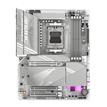 Gigabyte X870 Aorus Elite osnovna plošča, AMD X870, 4xDDR5 (X870 A ELITE WF7 ICE)