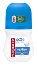 Borotalco Kroglični deodorant morska sol Active (Deo Roll-On) 50 ml
