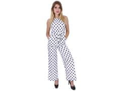 PARISIAN Beli kombinezon s pikicami Parisian XS