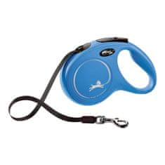 Flexi Pasji svinec Flexi New Classic 5m Modra Velikost L