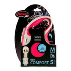Flexi Pasji svinec Flexi NEW COMFORT 5 m Rdeča Velikost S