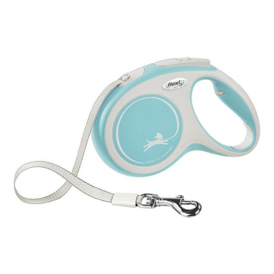 Flexi Pasji svinec Flexi NEW COMFORT Svetlo modra Velikost XS
