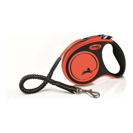 Flexi Pasji svinec Flexi XTREME 5 m Oranžna Velikost S