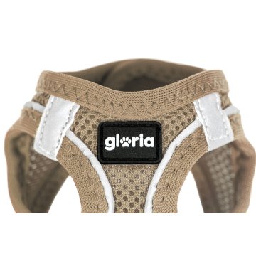 GLORIA Pas za psa Gloria 45-47 cm Bež L 32,8-35,4 cm