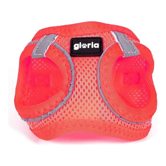 GLORIA Pas za psa Gloria Air Mesh Trek Star Prilagodljiv Roza Velikost XXXS (18-20 cm)