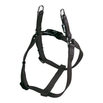 GLORIA Pas za psa Gloria Gladek Prilagodljiv 61-91 cm L Črna