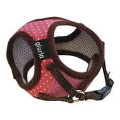 GLORIA Pas za psa Gloria Točke 33-44 cm L Roza