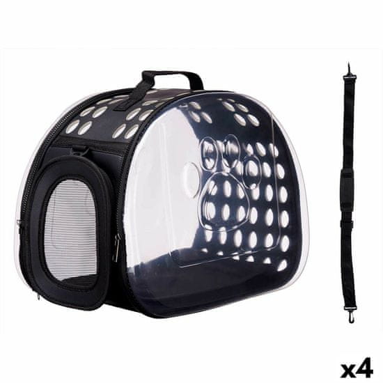 Mascow Transporter Črna Plastika 43 x 20 x 33 cm (4 kosov)