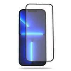BESTSUIT Hibridno steklo Bestsuit Flexible 5D Full Glue za iPhone 13/13 Pro/14/16e (SE 4 2025) črno