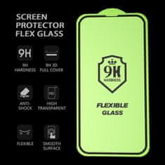 BESTSUIT Hibridno steklo Bestsuit Flexible 5D Full Glue za Samsung Galaxy A54 5G črno