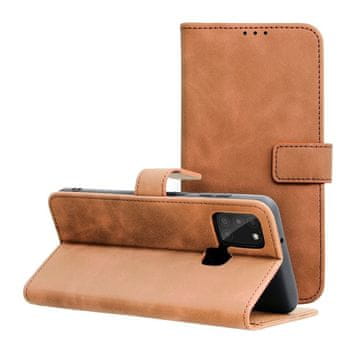OEM TENDER Book ovitek za SAMSUNG A21s, rjav