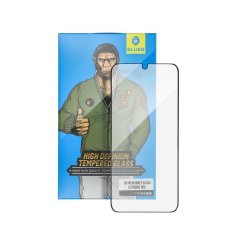 BLUEO 5D kaljeno steklo Mr. Monkey Glass - Apple iPhone 14 Plus črno (Strong HD)