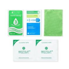 BESTSUIT Hibridno steklo Bestsuit Flexible 5D Full Glue za iPhone 14 Pro Max črno