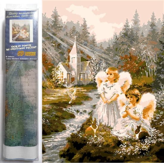 Norimpex Diamantna slika Angeli 30x40cm