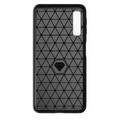 OEM CARBON etui za SAMSUNG A7 2018 ( A750 ) črn