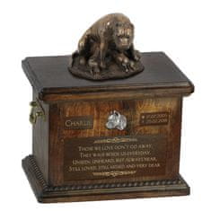 Artdog Ameriški Staffordshire terier, Amstaff, Amstaf III - žara za pasji pepel, žara s kipcem, personalizirana žara za pasji pepel Art-Dog