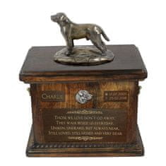 Artdog Labradorec - žara za pasji pepel, žara s kipcem, personalizirana žara za pasji pepel Art-Dog