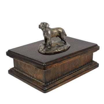 Artdog Labradorski prinašalec - žara za pasji pepel, klasična žara s kipcem, elegantna žara s psom znamke Art-Dog