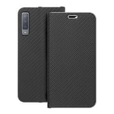 OEM LUNA Book Carbon torbica za SAMSUNG A7 2018 črna