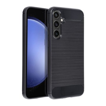OEM CARBON etui za SAMSUNG S23 FE črn